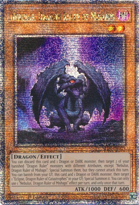 Nebulus, Maître Dragon des Mésaventures [ALIN-FR019] Quarter Century Secret Rare