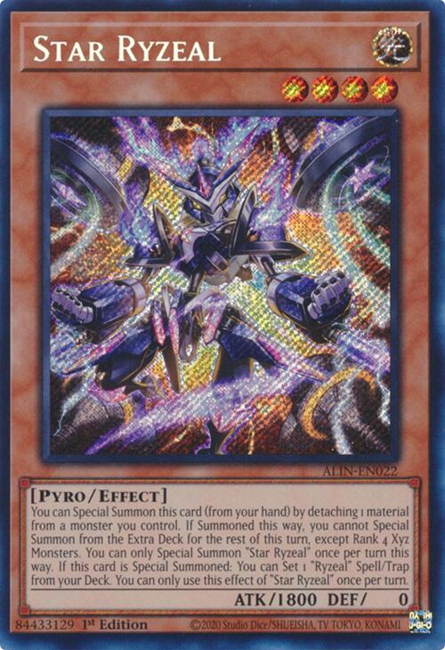 Star Ryzeal [ALIN-FR022] Secret Rare
