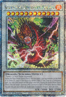 Dragon Vengeur aux Yeux Serpents [ALIN-FR040] Secret Rare Quarter Century
