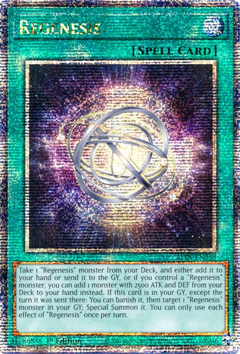 Regenesis [ALIN-FR059] Quarter Century Secret Rare