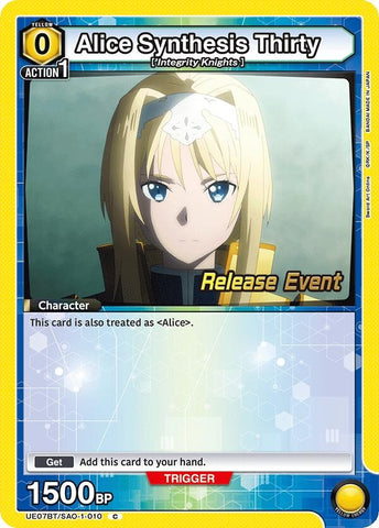 Image for Alice Synthesis Thirty (010) (UE07BT/SAO-1-010) (UE07BT_RE) - Union Arena