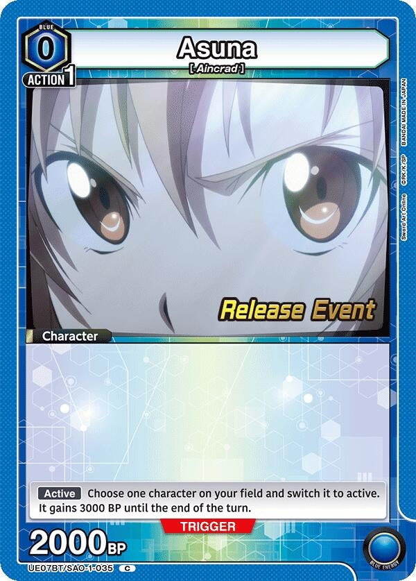 Image for Asuna (035) (UE07BT/SAO-1-035) (UE07BT_RE) - Union Arena