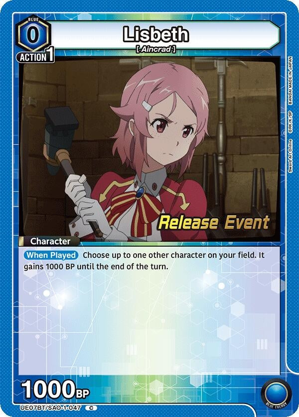 Image for Lisbeth (047) (UE07BT/SAO-1-047) (UE07BT_RE) - Union Arena