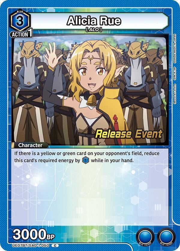 Image for Alicia Rue (UE07BT/SAO-1-050) (UE07BT_RE) - Union Arena