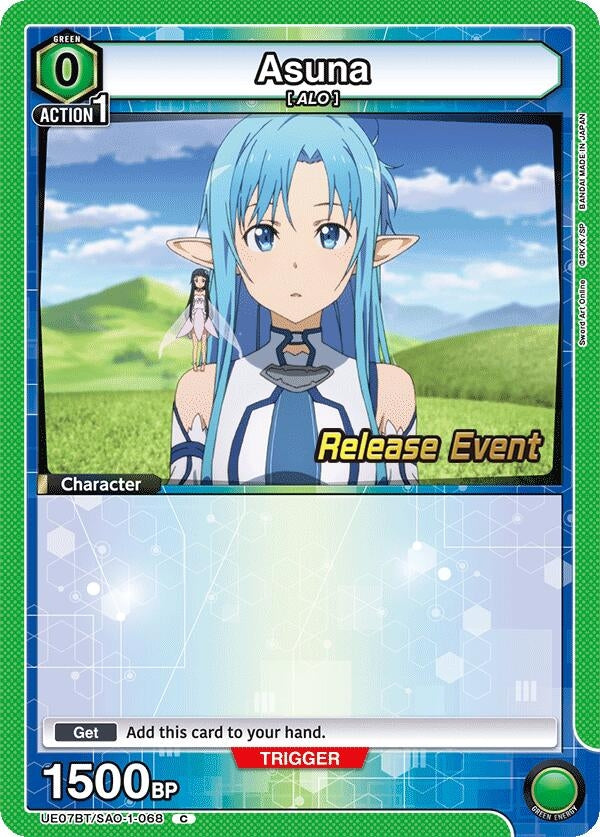 Image for Asuna (068) (UE07BT/SAO-1-068) (UE07BT_RE) - Union Arena