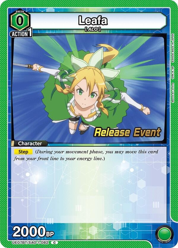 Image for Leafa (082) (UE07BT/SAO-1-082) (UE07BT_RE) - Union Arena