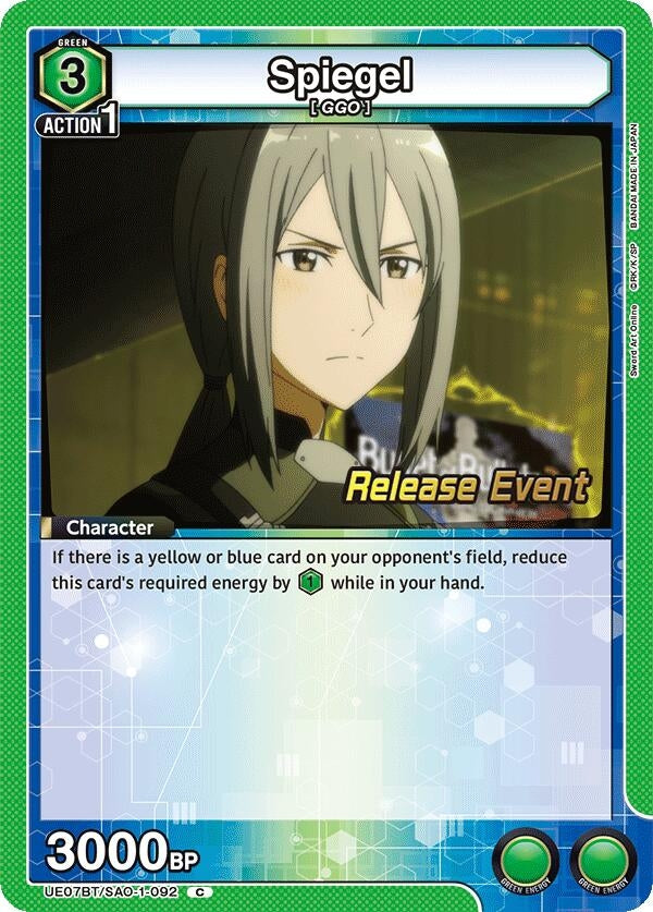 Image for Spiegel (UE07BT/SAO-1-092) (UE07BT_RE) - Union Arena