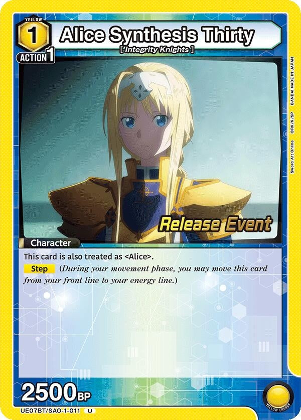 Image for Alice Synthesis Thirty (011) (UE07BT/SAO-1-011) (UE07BT_RE) - Union Arena