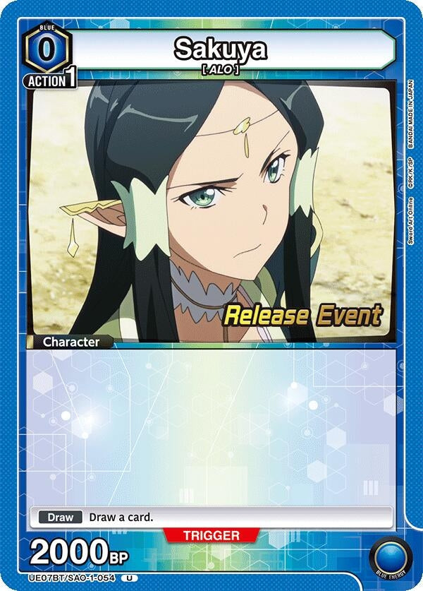 Image for Sakuya (UE07BT/SAO-1-054) (UE07BT_RE) - Union Arena