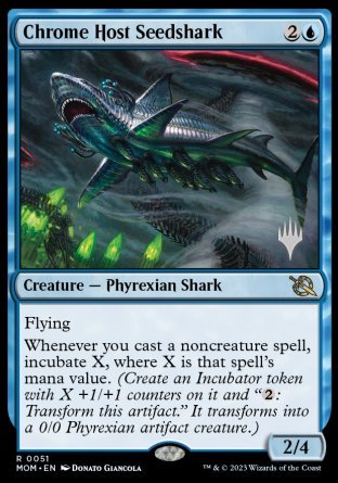 Hôte Chrome Seedshark (Pack promo) [Promos L'invasion des machines]