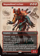 Magmasangre Arcana (sin borde) [Secretos de Strixhaven]