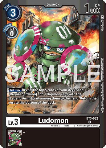 Ludomon [BT3-062] (Paquete de Cartas Limitado -Billion Bullet-) [Paquete de Cartas Limitado -Billion Bullet-]