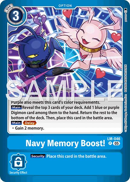 Boost de mémoire marine ! [LM-046] (Pack de cartes limité -Billion Bullet-) [Pack de cartes limité -Billion Bullet-]