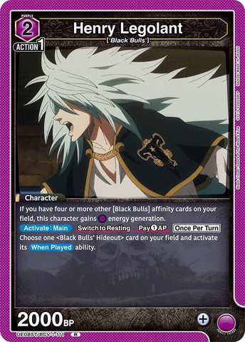 BlacHenry Legolant - UE08ST: Black Clover Starter Deck (UE08ST)