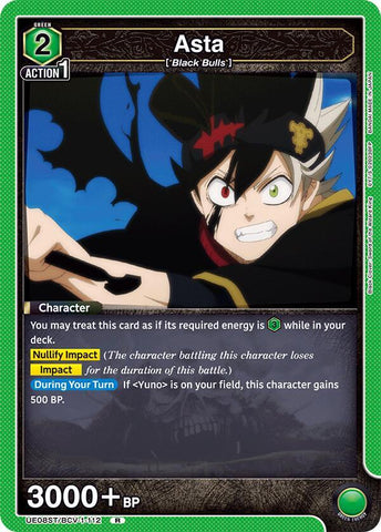 Asta (112) - UE08ST: Black Clover Starter Deck (UE08ST)