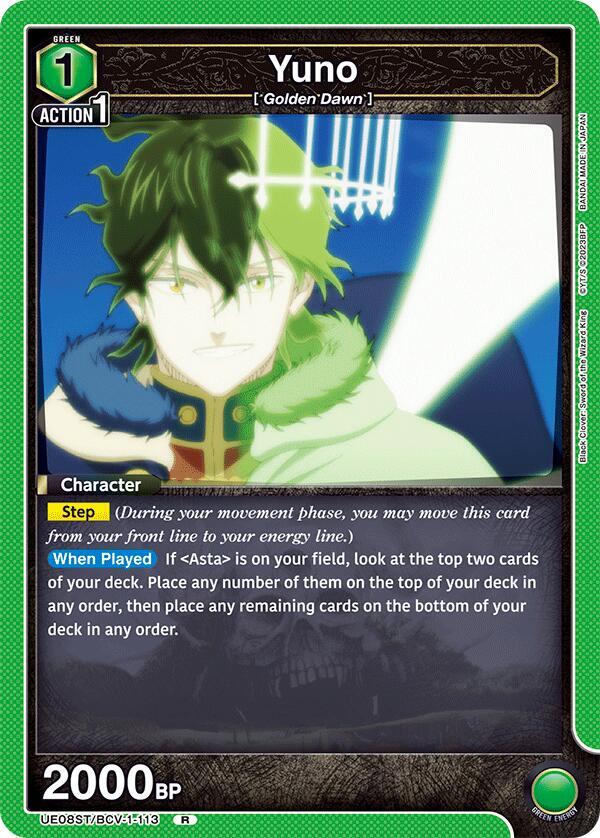 Yuno (113) - UE08ST: Black Clover Starter Deck (UE08ST)