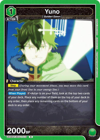 Yuno (113) - UE08ST: Black Clover Starter Deck (UE08ST)