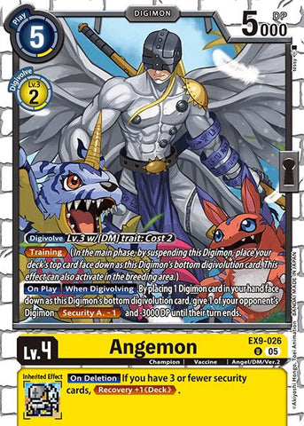 Angemon [EX9-026] [Contra Monstruos]