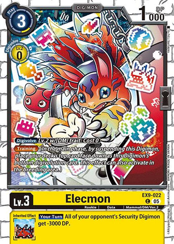 Elecmon [EX9-022] [Monstruos Versus]