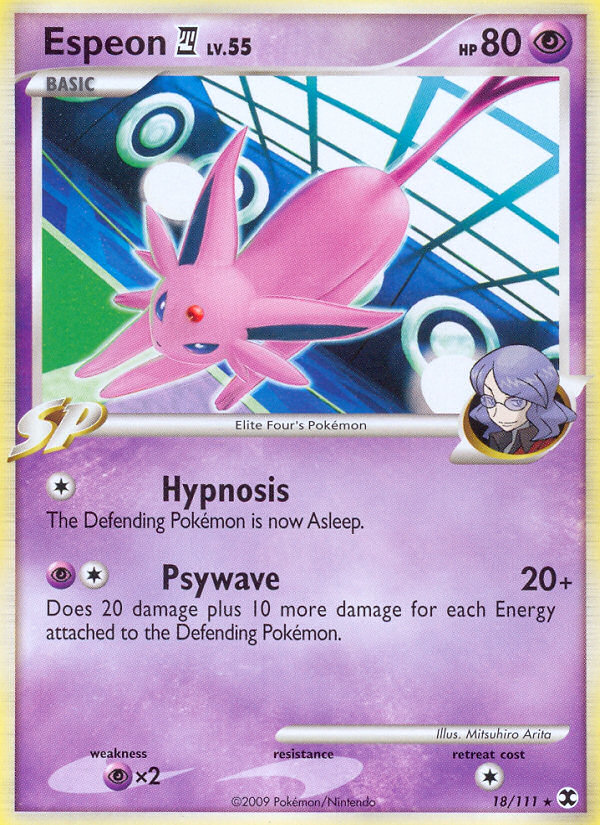 Espeon (18/111) [Platino: Vencedores Supremos]