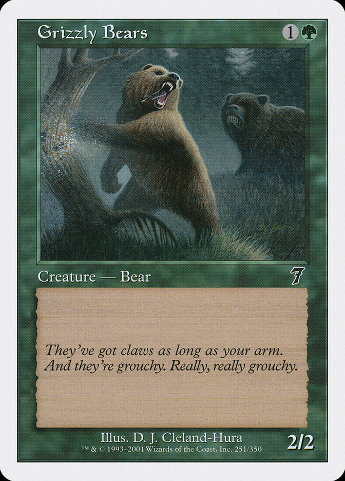 Ours Grizzlies [Septième Édition]