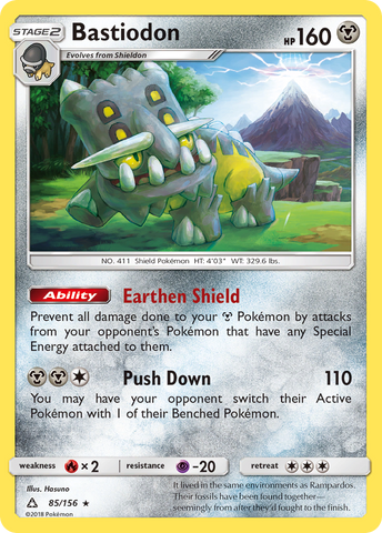 Bastiodon (85/156) [Sol y Luna: Ultraprisma]
