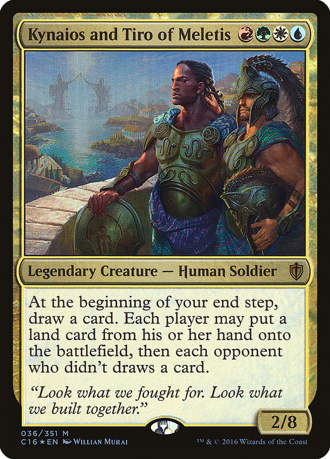 Kynaios y Tiro de Meletis [Commander 2016]