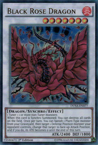Dragón Rosa Negra [DUSA-EN077] Ultra Rara