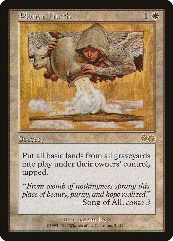 Nacimiento planar [Urza's Saga]