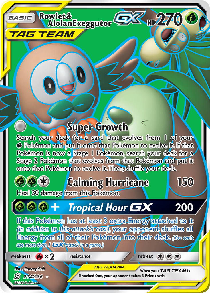Archéduc et Noadkoko d'Alola-GX (214/236) [Soleil et Lune : Harmonie des Esprits]