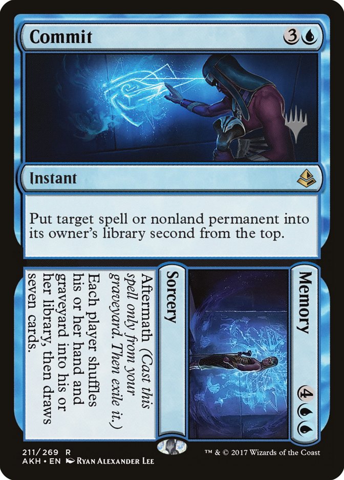 Engagement // Mémoire (Pack promo) [Promos Amonkhet]