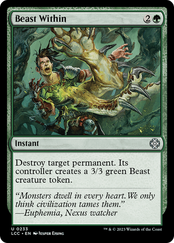 La Bestia Interior [Commander de Las Cavernas Perdidas de Ixalan]