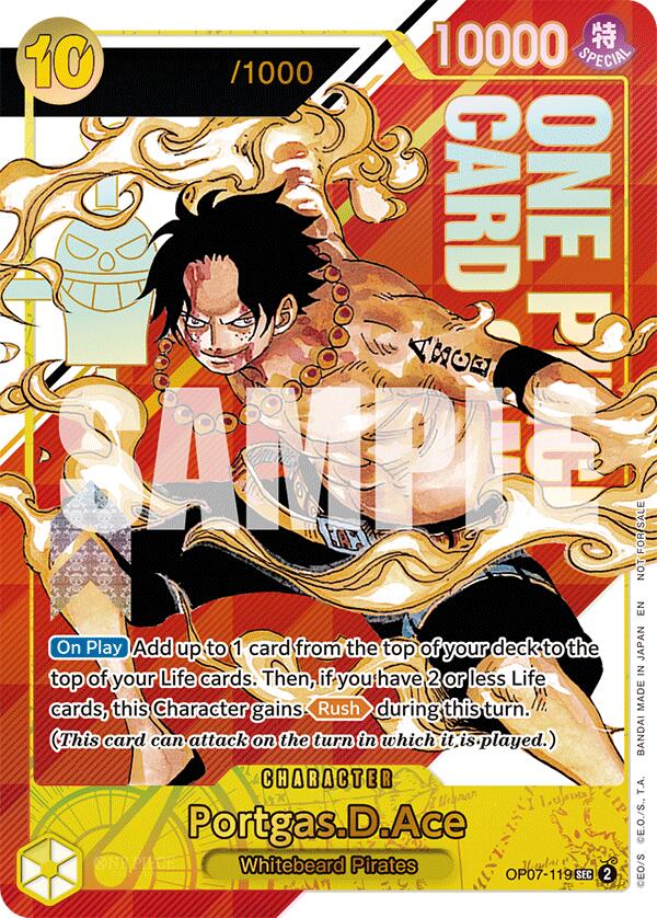 Portgas D. Ace (Numéroté) [Cartes promotionnelles One Piece]