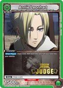 Image for Annie Leonhart (Judge Pack) (UEPR/AOT-1-050) (UEPR) - Union Arena