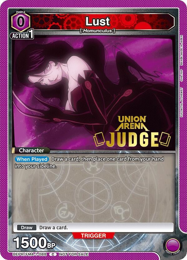 Image for Lust (Judge Pack) (UEPR/FMA-1-088) (UEPR) - Union Arena