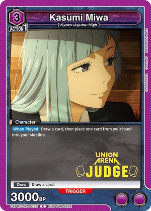 Image for Kasumi Miwa (Judge Pack) (UEPR/JJK-3-028) (UEPR) - Union Arena