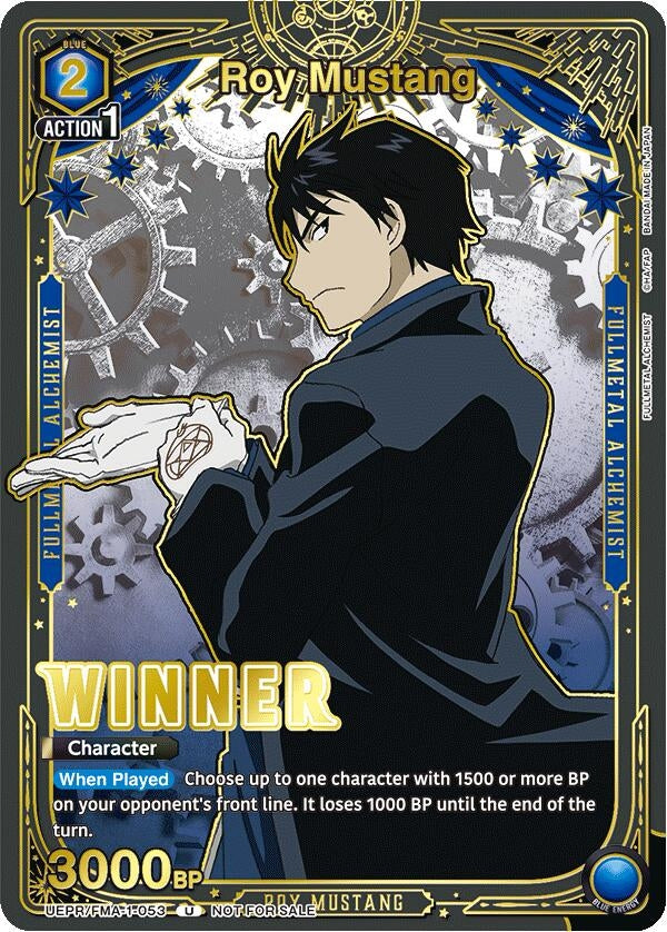 Image for Roy Mustang (Winner) (UEPR/FMA-1-053) (UEPR) - Union Arena