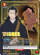 Image for Suguru Geto (Winner) (UEPR/JJK-3-037) (UEPR) - Union Arena