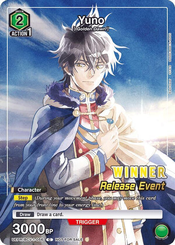 Yuno (Release Event Winner) - UE08BT: Black Clover Release Event Cards (UE08BT_RE)