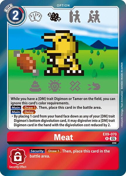 Viande [EX9-070] [Contre Monstres]