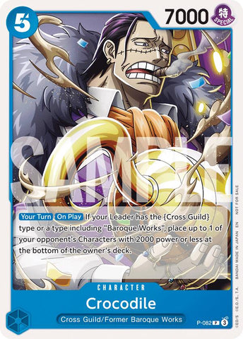Crocodile (Combat à deux contre deux 2025) [Cartes promotionnelles One Piece]