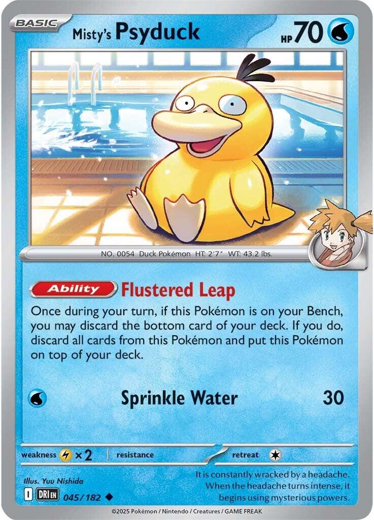 Psykokwak de Ondine (045/182) [Écarlate et Violet : Destinées Rivales]