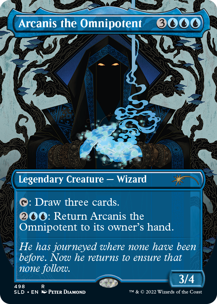 Arcanis el omnipotente (sin borde) [Serie Secret Lair Drop]