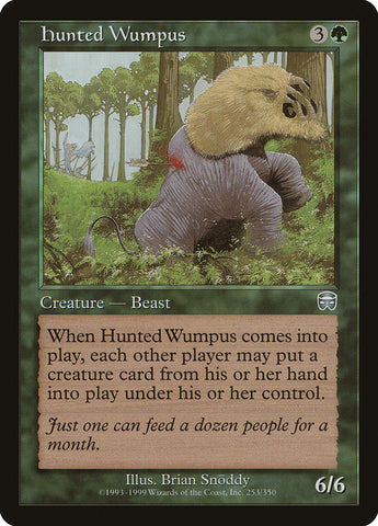 Wumpus Cazado [Mercadian Masques]