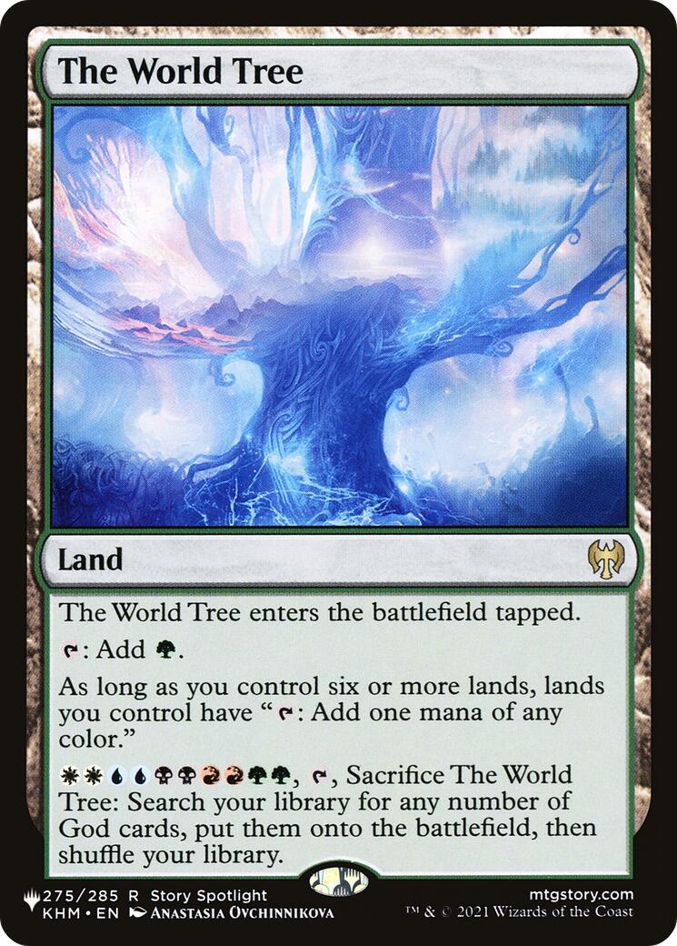 El Árbol del Mundo (KHM) [The List]