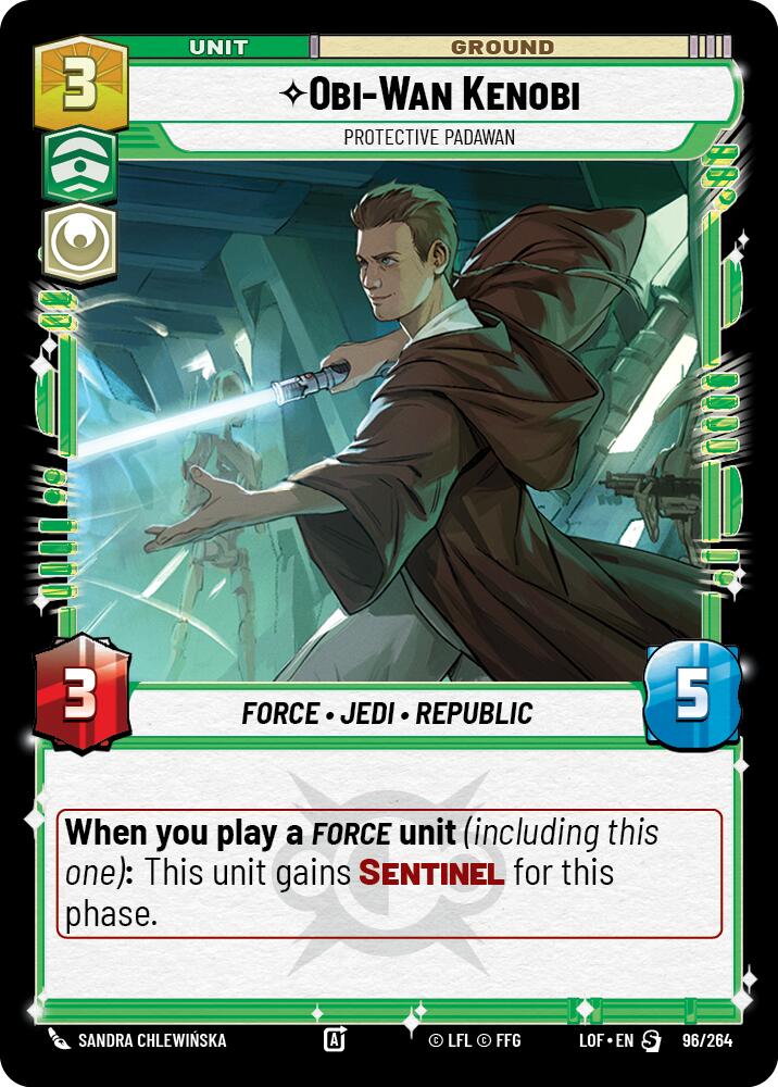 Obi-Wan Kenobi - Padawan Protecteur (96/264) (96/264) [Légendes de la Force]