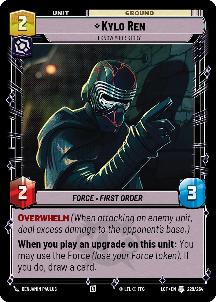 Kylo Ren - Je connais ton histoire (229/264) (229/264) [Légendes de la Force]