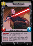 Darth Tyranus - Serviteur de Sidious (231/264) (231/264) [Légendes de la Force]