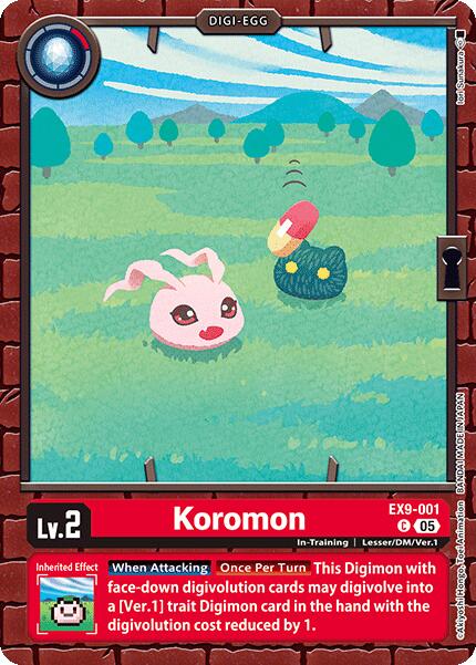 Koromon [EX9-001] [Contre les Monstres]