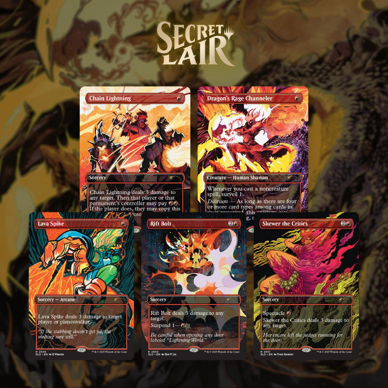 Secret Lair Drop Series: EVERYTHING IS ON FIRE (Non-Foil Edition)